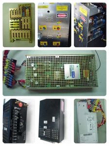 Power Supply 
Brand: Tylan/Parker/JETA/SMC/Magnetek 

Brand: USHIO
- HB-25105AA OP2

Brand: Cosel
- ADA1000F24
- P600E-24

Brand: Nihon
- PU-S27

Brand: TDK
-MSE 181D
-MSE181G 
-MSE343
-MSE158

Brand: RELIANCE
- DDS-PF

Brand: Stakpak
- 1ST4-1404-139 

Brand: Kyosan
- FPF07P-AC100